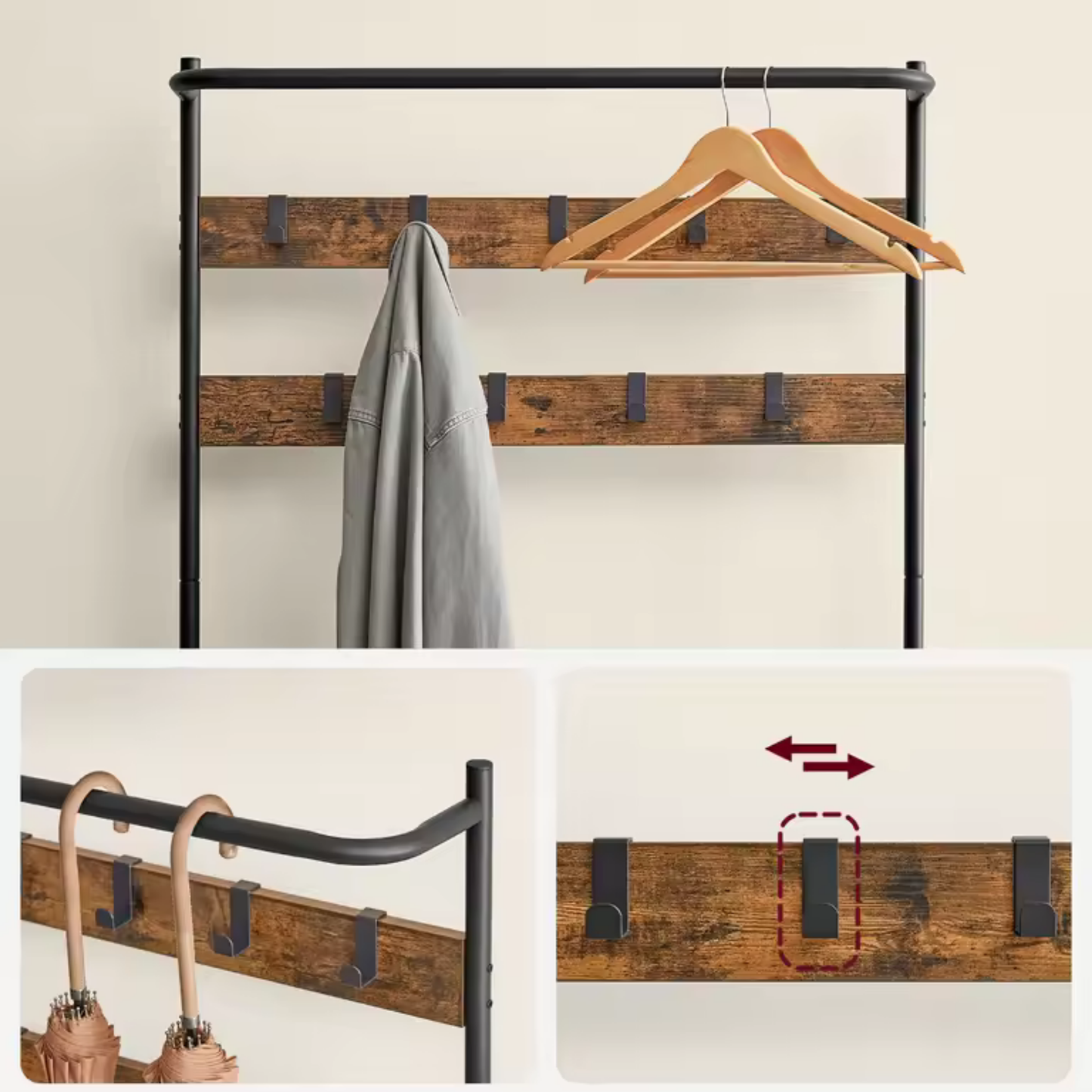 Stylish Entryway Hall Tree