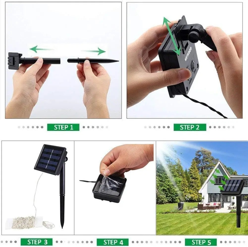 Solar-Powered Fairy Lights application