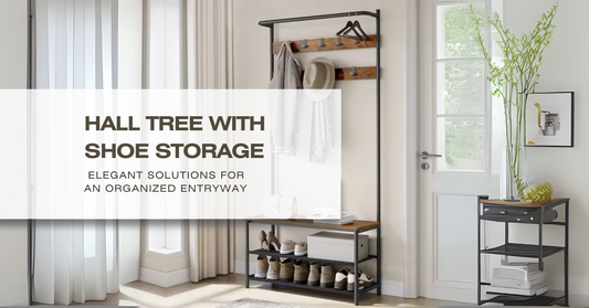 Hall Tree with Shoe Storage