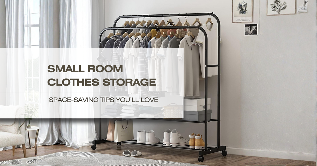 Small Room Clothes Storage Space-Saving Tips You’ll Love