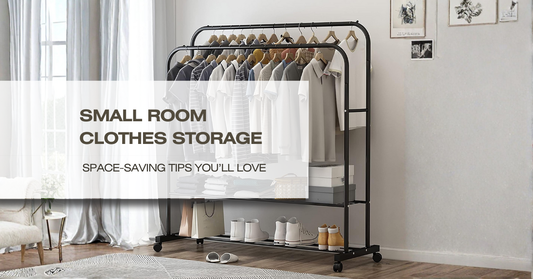 Small Room Clothes Storage Space-Saving Tips You’ll Love