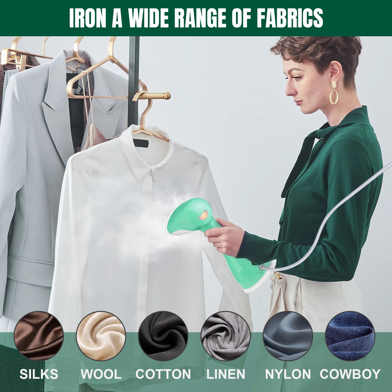 4800W Clothes Steamer lifestyle image 