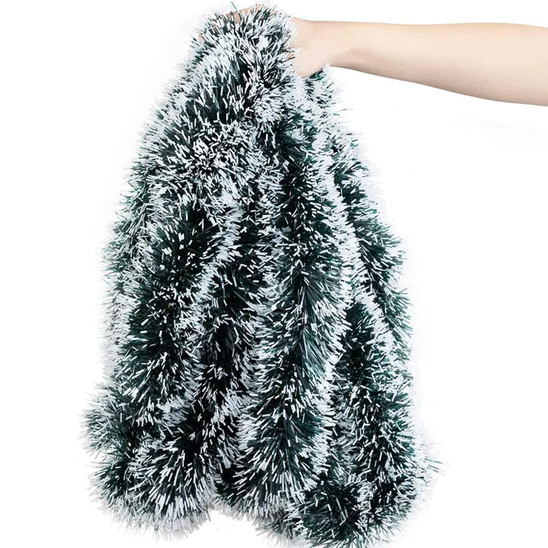  Artifficial Silver Tinsel Christmas Strings