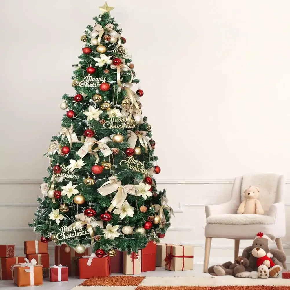 Artificial Christmas Tree with Iron Base – Imitation Xmas Tree