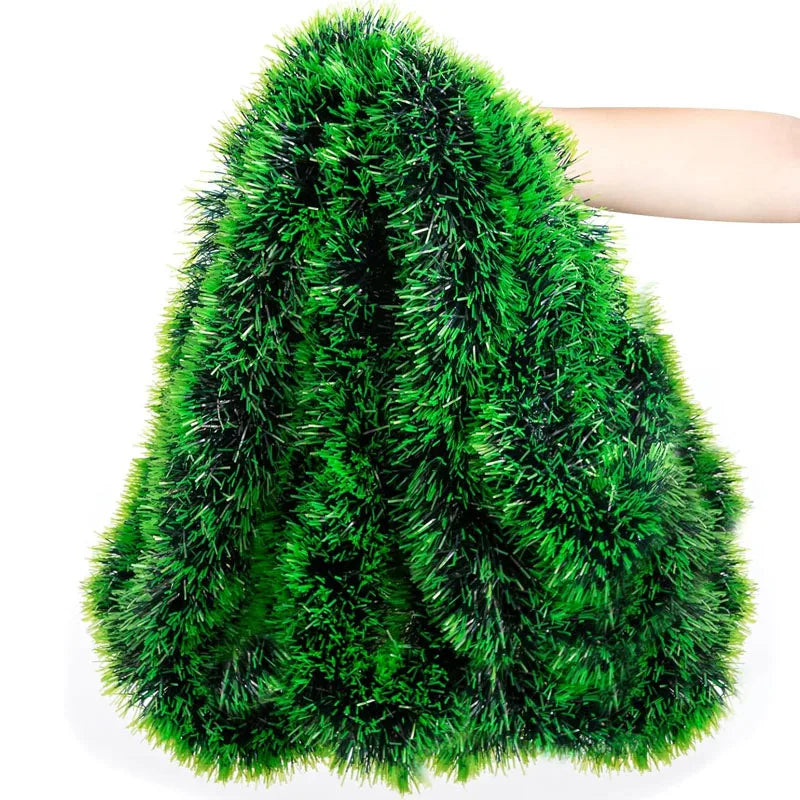 Christmas Snow Tinsel Garland