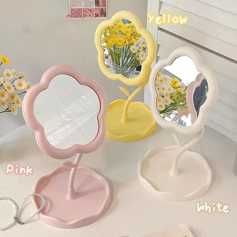 Cute Desktop Vanity Mirror for Bedroom & Home Decor