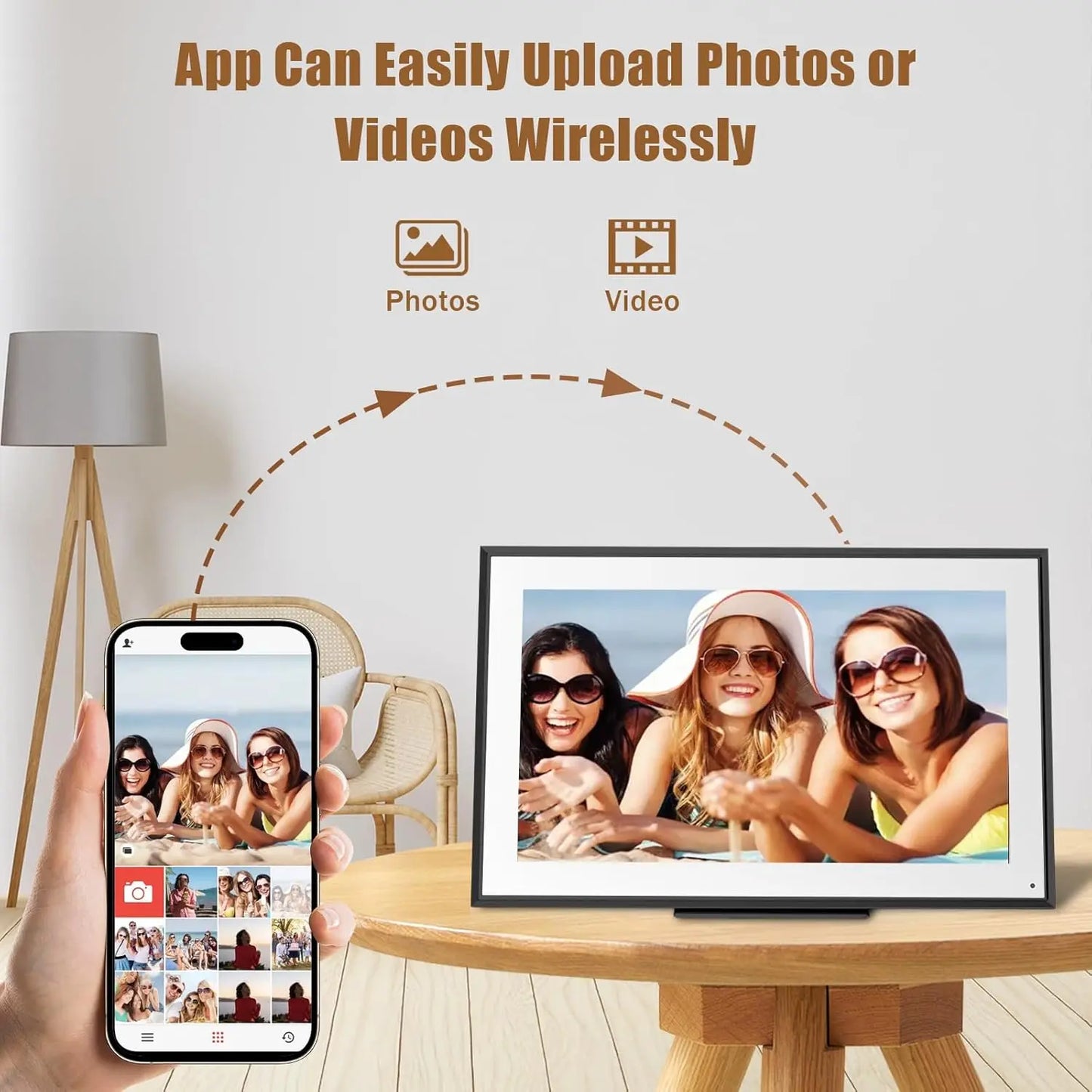  Digital Photo Frame & Digital Calendar 