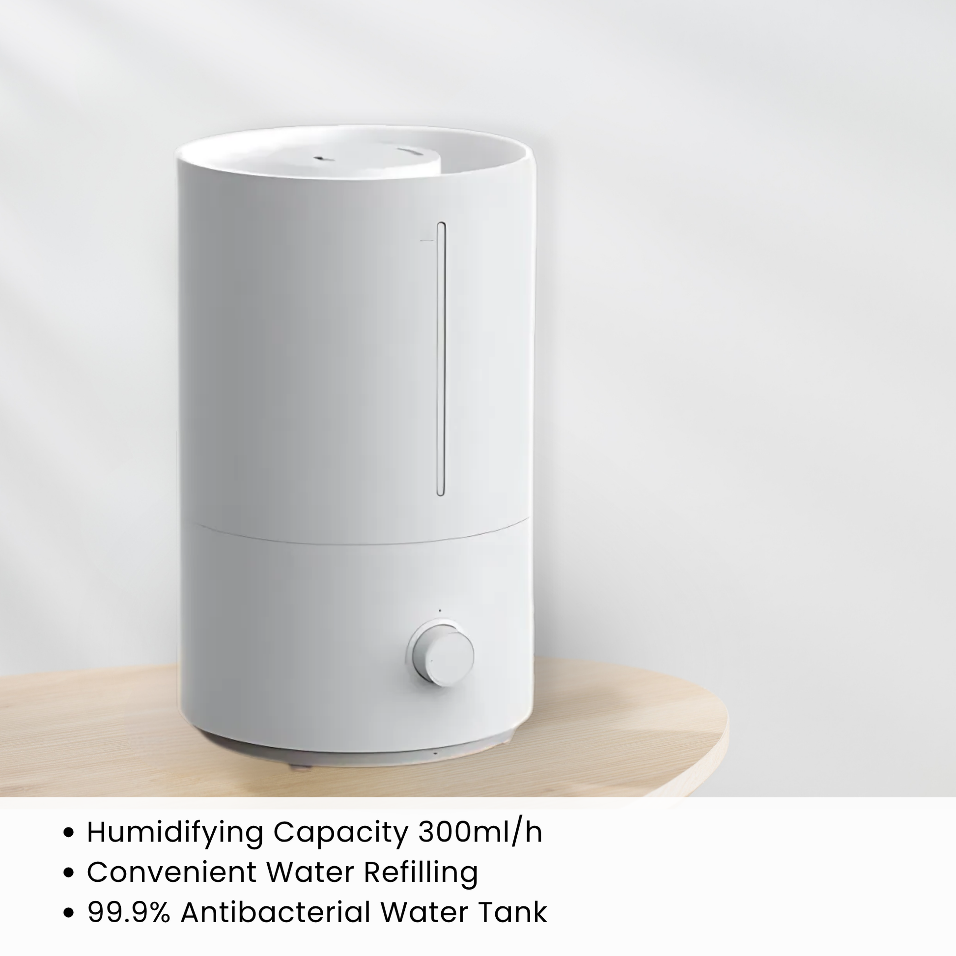 Efficient 4L Humidifier – Quiet Mist for Bedrooms