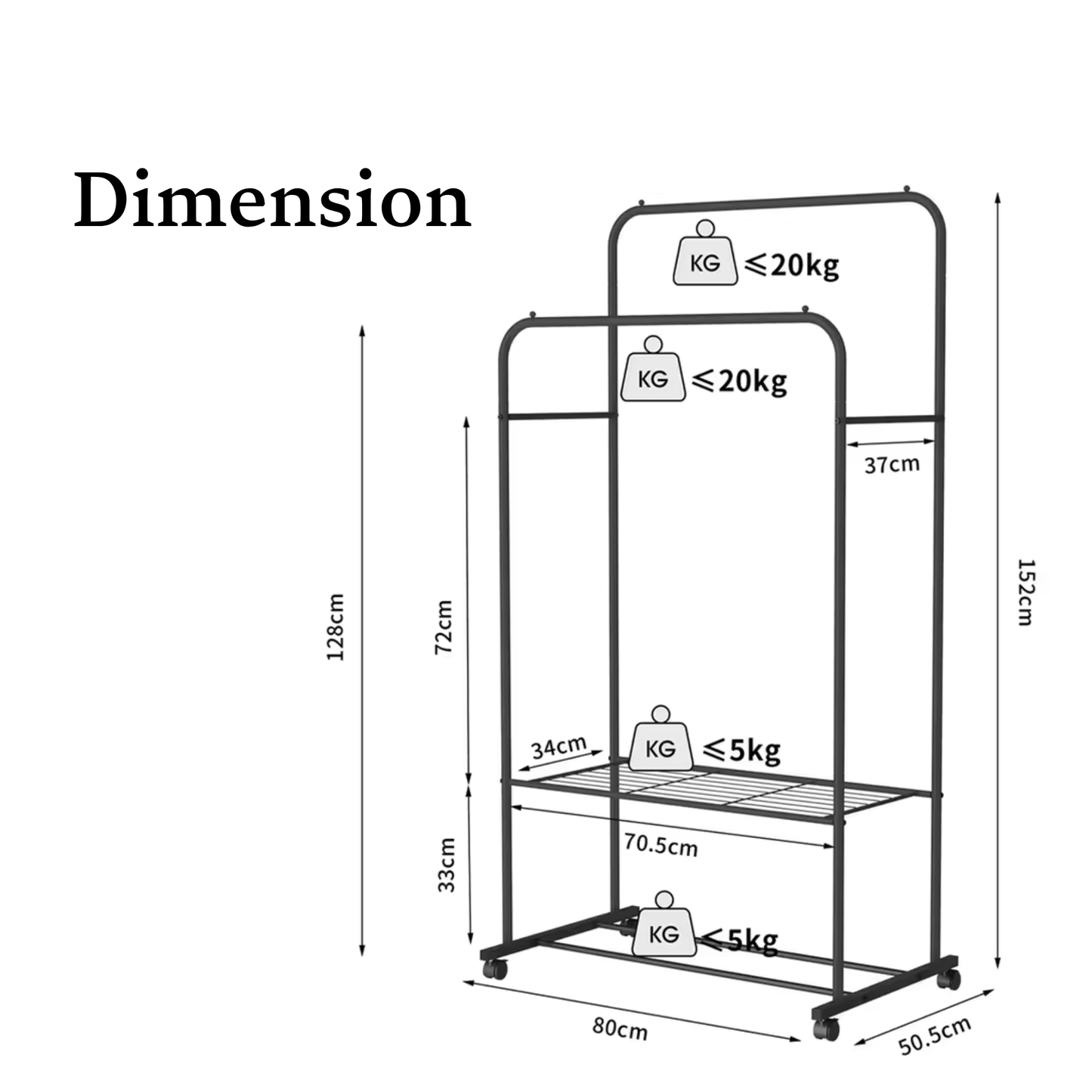 Minimalist Garment Rack