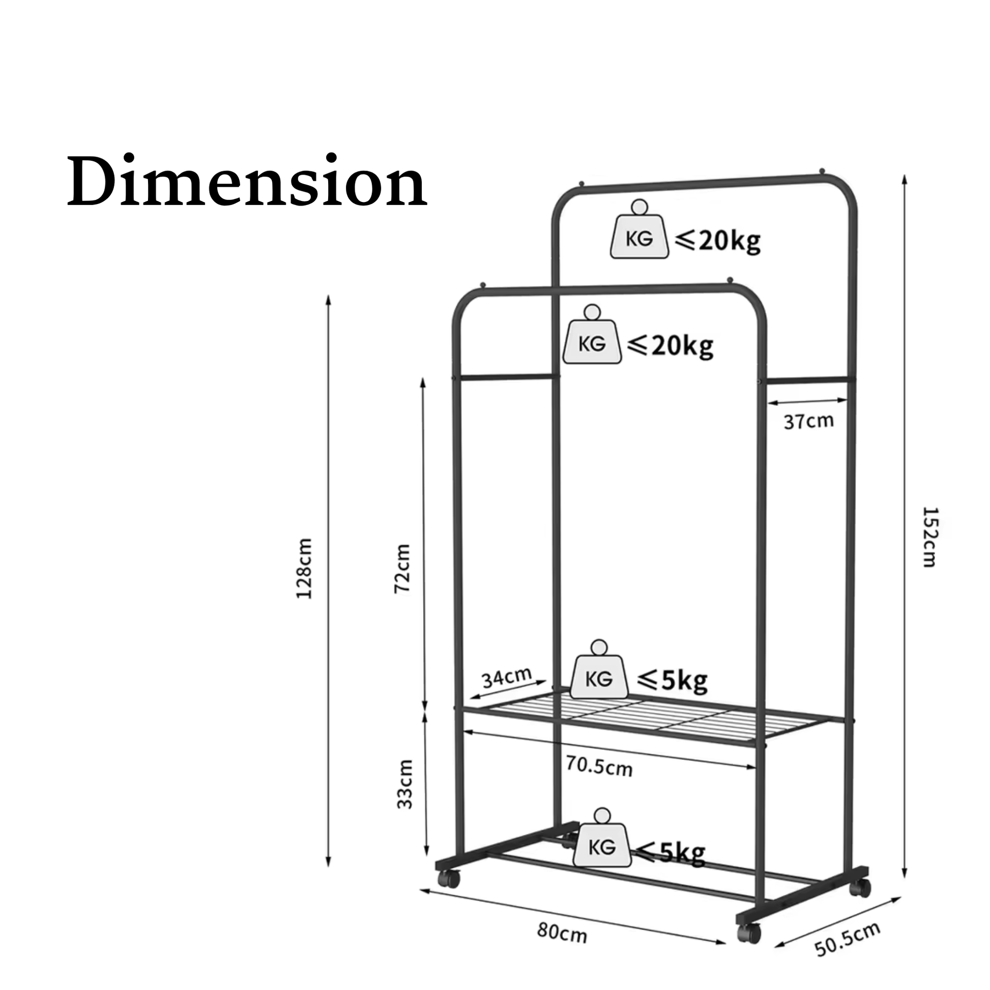 Minimalist Garment Rack