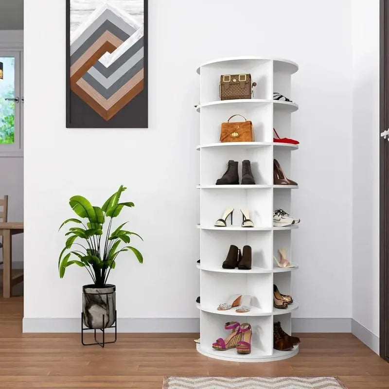 Rotating Shoe Tower