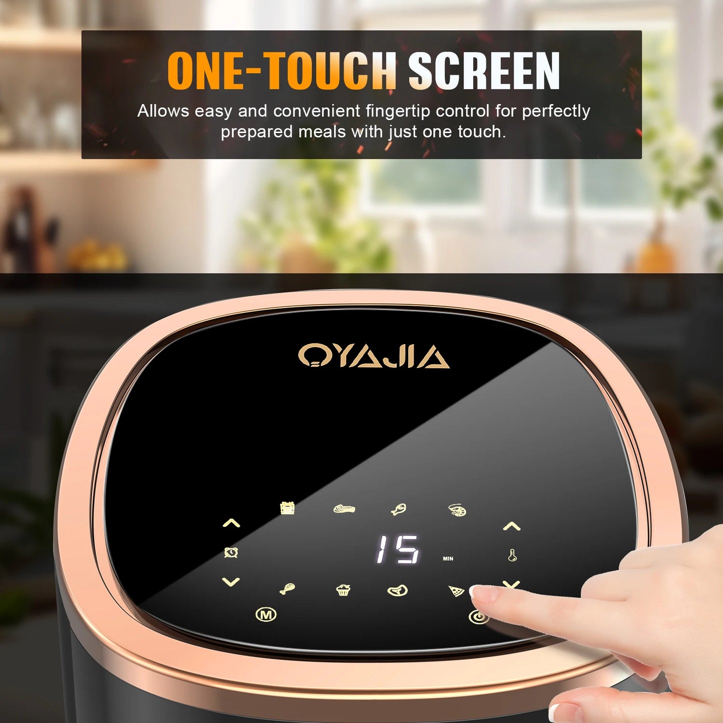 6L Digital Air Fryer – Healthy Cooking with 8 Preset Modes