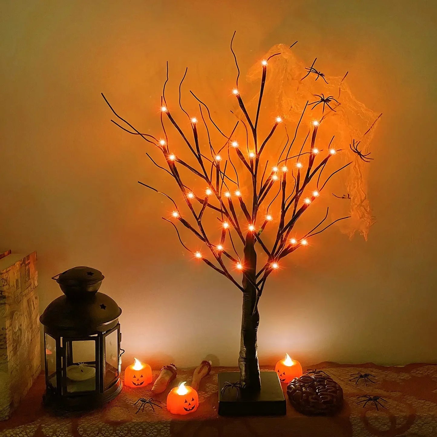 LED Birch Tree with Lights – Glowing Christmas Artificial Tree for Home & Indoor Decoration