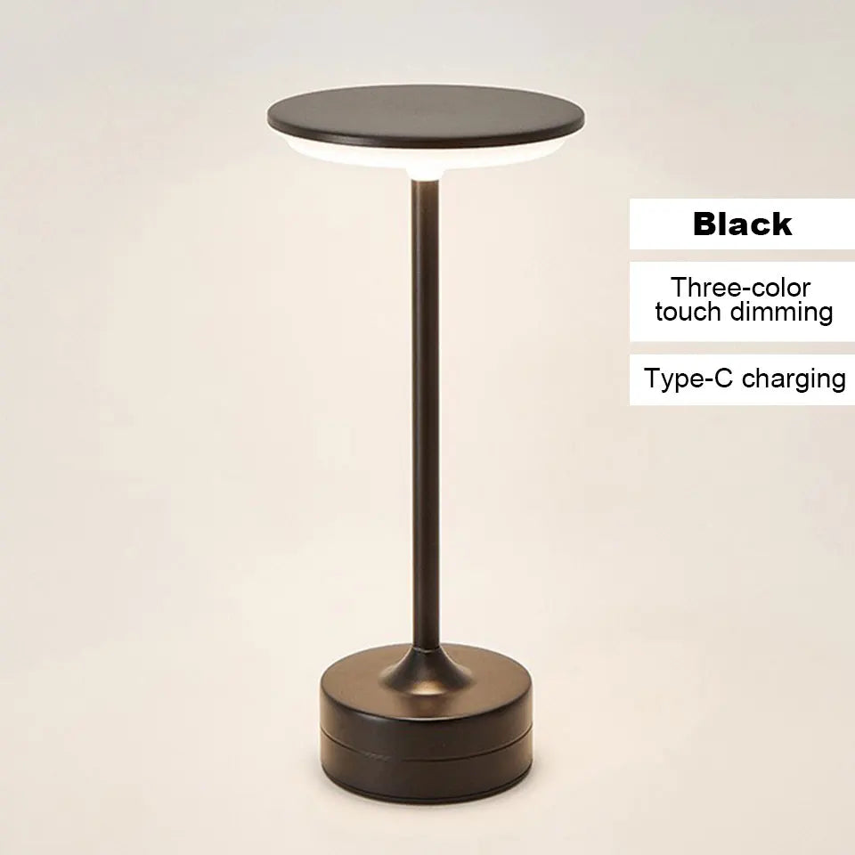 Table Lamp Touch Sensor metal lamp black 