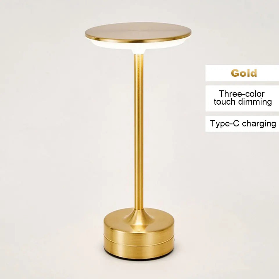 Table Lamp Touch Sensor metal lamp gold