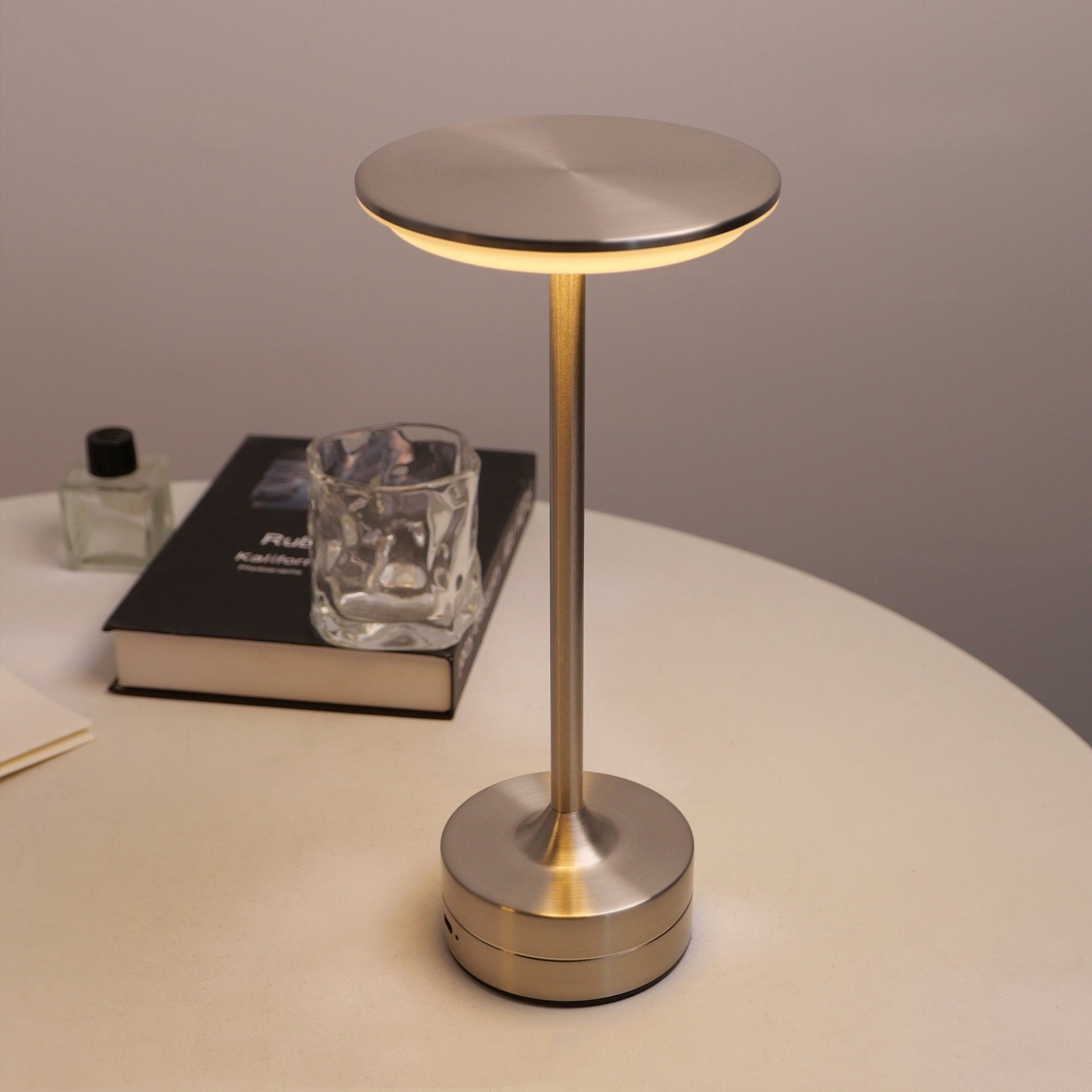 Table Lamp Touch Sensor metal lamp rose gold lifestyle image 