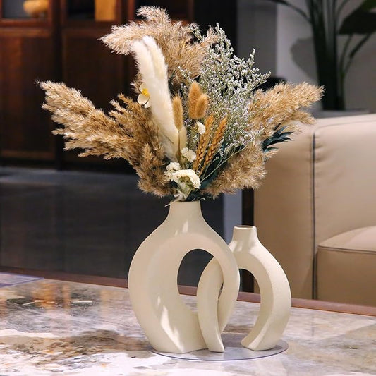 Minimalist Donut Vases
