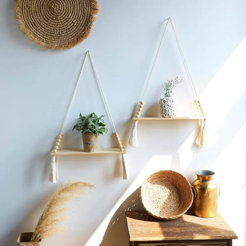 Wall Hanging Shelf Boho