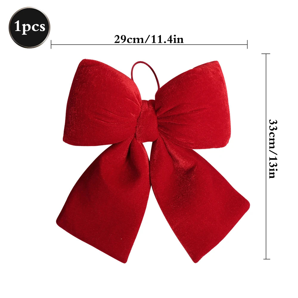 christmas bow Red 