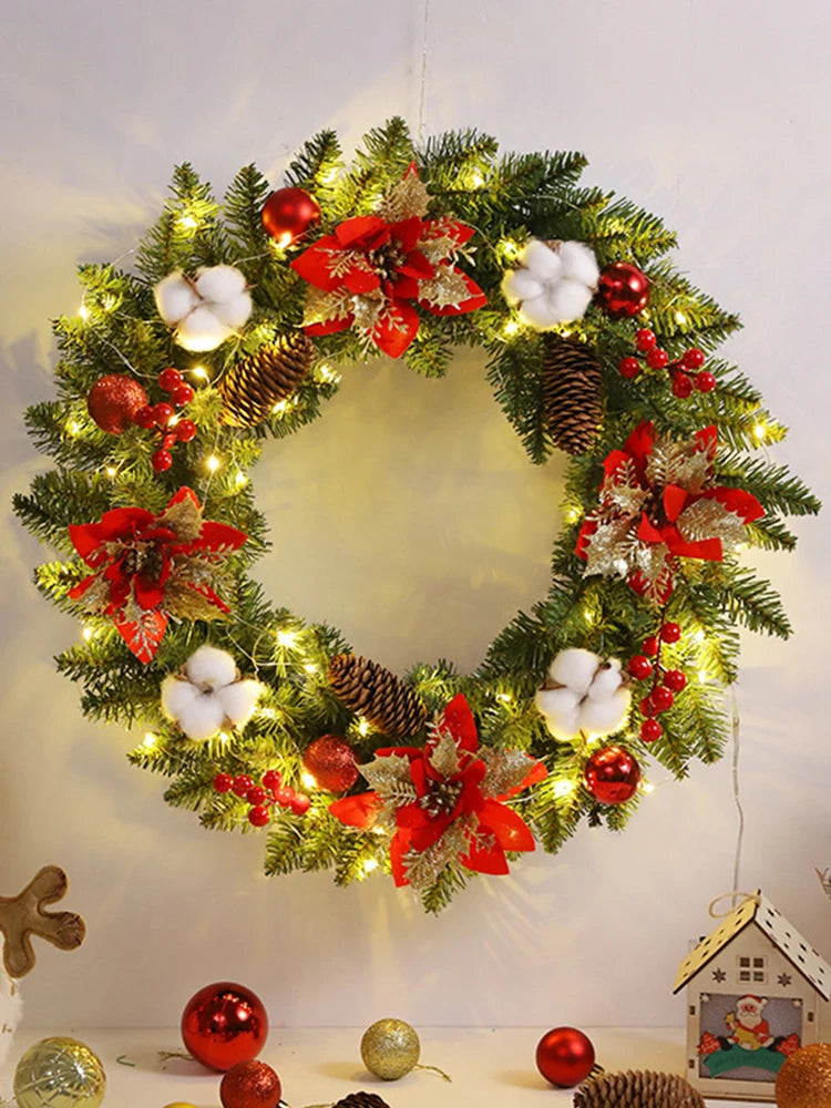 christmas door wreath