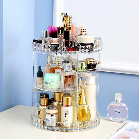 makeup organiser rotating