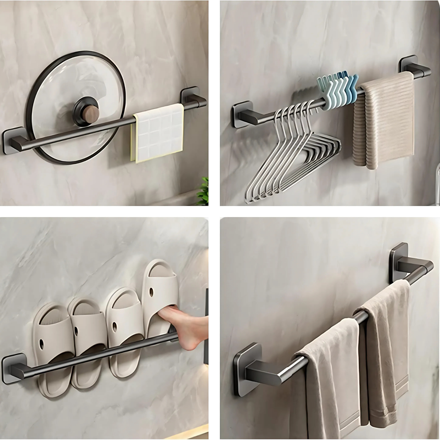wall mounted towel rail